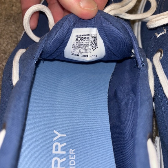 Sperry Men's Blue Boat Shoes Size 11 - Picture 5 of 5